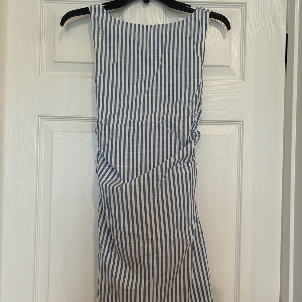 NWT Cider Striped Low Back Dress